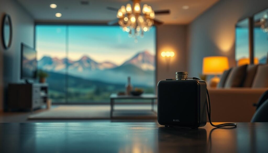 A hyper-realistic image of a compelling offer, showcasing an enticing product or service. The foreground features a prominently displayed product, captured in dramatic lighting that highlights its details and craftsmanship. The middle ground depicts a visually striking, high-quality lifestyle scene that complements the product, inviting the viewer to imagine the benefits of owning or using it. The background sets the scene with a meticulously rendered, visually captivating environment, conveying a sense of exclusivity and desirability. The overall composition and color palette create a sense of luxury, sophistication, and irresistible allure, drawing the viewer in and compelling them to consider the offering.